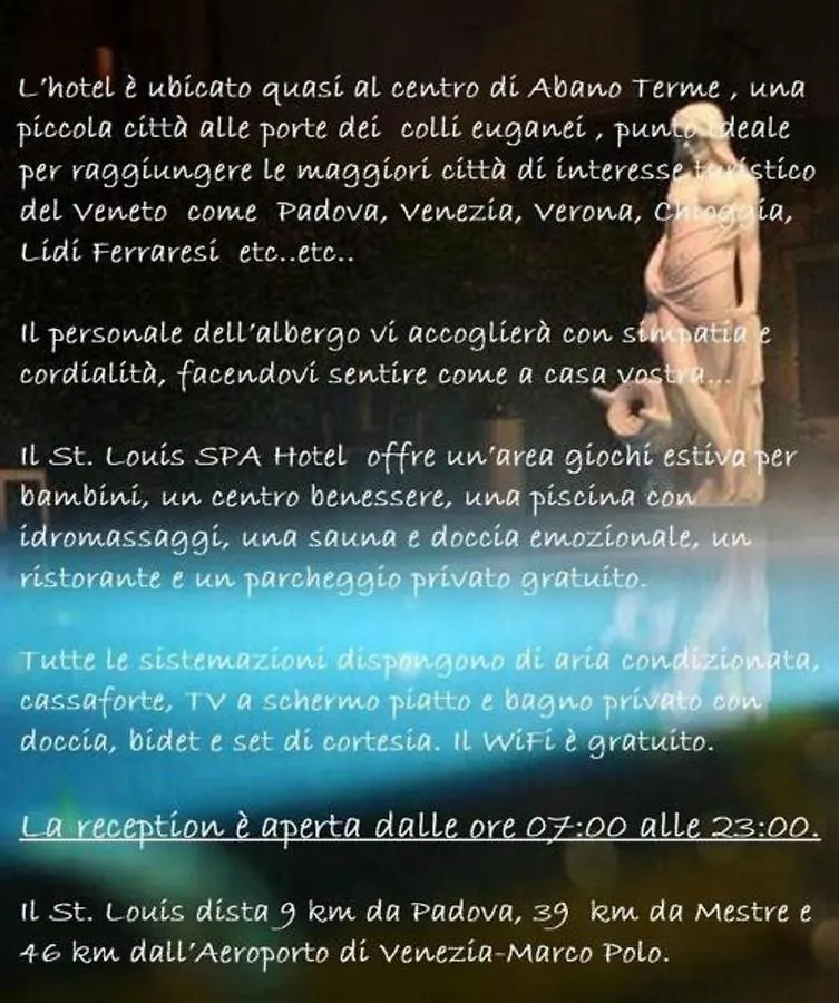 St. Louis Hotel Abano Terme 3*,  Italy